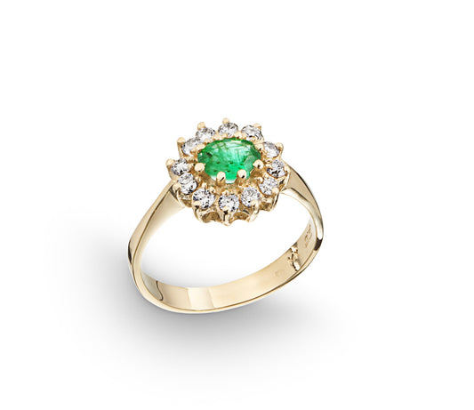 Green Chloé Ring