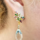 Brittany Green Drop Earrings